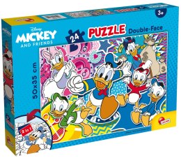 LISCIANI PUZZLE DWUSTRONNE PLUS 24 EL. KACZOR DONALD