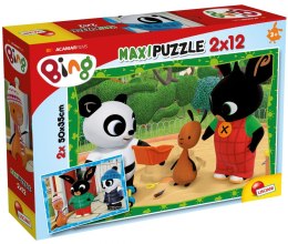 LISCIANI PUZZLE SUPERMAXI 12+12 EL. BING I PRZYJACIELE