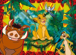 LISCIANI DISNEY PUZZLE DWISTRONNE MAXI PODŁOGOWE KRÓL LEW 60 EL.