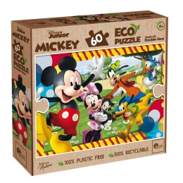 LISCIANI DISNEY PUZZLE EKO DWUSTRONNE MYSZKA MIKI 60 EL.