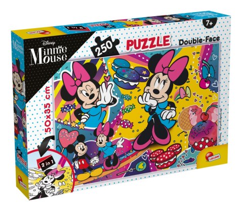 LISCIANI PUZZLE DWUSTRONNE MINNIE 250 ELEMENTÓW