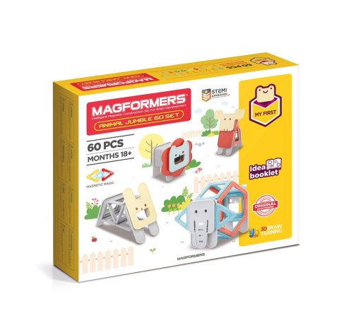 MAGFORMERS ANIMAL JUMBLE 60 EL.