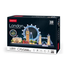 CUBIC FUN PUZZLE 3D CITY LINE LONDYN LED- L532h