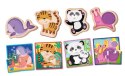 LISCIANI MONTESSORI BABY WOOD PUZZLE ZE ZWIERZĘTAMI