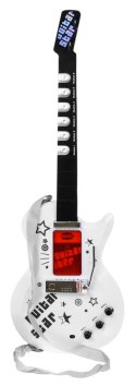 Gitara elektryczna + Mikrofon dla dzieci 6+ Instrument muzyczny Dźwięki + Światła