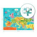 Puzzle Mapa Europy 0124