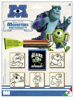 MULTIPRINT MONSTER UNIVERSITY PIECZĄTKI BLISTER 5 SZT