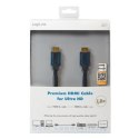 Logilink Premium HDMI Cable for Ultra HD CHB005 HDMI male (type A), HDMI male (type A), 3 m, Black