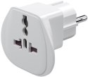 Travel adapter, (UK, US, IT, CH, to EU), 94026. Goobay