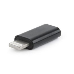 Gembird USB Type-C adapter (CF/8pin M), Black