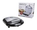 Waffle maker Camry CR 3019 Black/Inox, 700 W, Belgium, Number of waffles 2, Ceramic coating