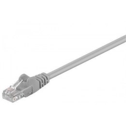 Goobay 68352 CAT 5e patch cable, U/UTP, grey, 15m