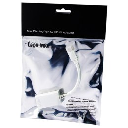 Logilink Adapter Mini DisplayPort to HDMI with Audio: HDMI A, Mini DisplayPort