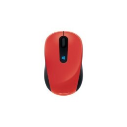 Microsoft Sculpt Mobile Mouse Black, Red, Wireless connection