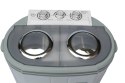 Camry Washing machine CR 8052 Top loading, Washing capacity 3 kg, 1300 RPM, Depth 40 cm, Width 60 cm, White-Grey,