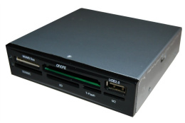WEWNĘTRZNY CZYTNIK KART PAMIĘCI 3,5'' SD CF MS USB