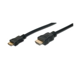 2m HDMI cable type A male - HDMI mini Typ C, bulk cable Logilink