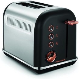 Morphy richards Toaster 222013 Black, 850 W, Number of slots 2, Number of power levels 7,
