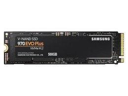 Samsung 970 Evo Plus 500 GB, SSD interface M.2 NVME, Write speed 3200 MB/s, Read speed 3500 MB/s