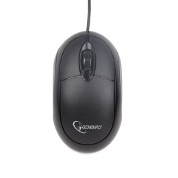 Gembird MUS-U-01 Wired, Optical USB mouse, Black