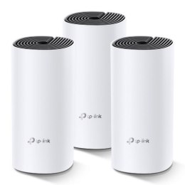 TP-LINK Whole Home Mesh WiFi System Deco M4 (3-Pack) 802.11ac, 300+867 Mbit/s, 10/100/1000 Mbit/s, Ethernet LAN (RJ-45) ports 2,