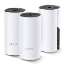 TP-LINK Whole Home Mesh WiFi System Deco M4 (3-Pack) 802.11ac, 300+867 Mbit/s, 10/100/1000 Mbit/s, Ethernet LAN (RJ-45) ports 2,