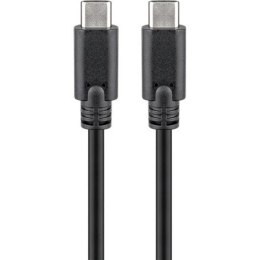 Goobay 38873 USB-C cable (USB 3.2 generation 2x2, 5A) Black