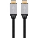 Goobay 75053 HighSpeed HDMI™ connection cable with Ethernet, 1m