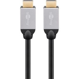 Goobay 75053 HighSpeed HDMI™ connection cable with Ethernet, 1m