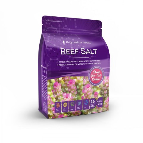 AQUAFOREST REEF SALT 2KG