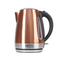 Camry Kettle CR 1271 Electric, 2200 W, 1.7 L, Stainless steel, Copper, 360° rotational base