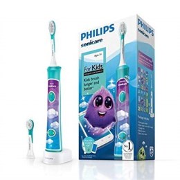 Philips Sonic Electric toothbrush HX6322/04 For kids, Rechargeable, Sonic technology, Teeth brushing modes 2, Number of brush h