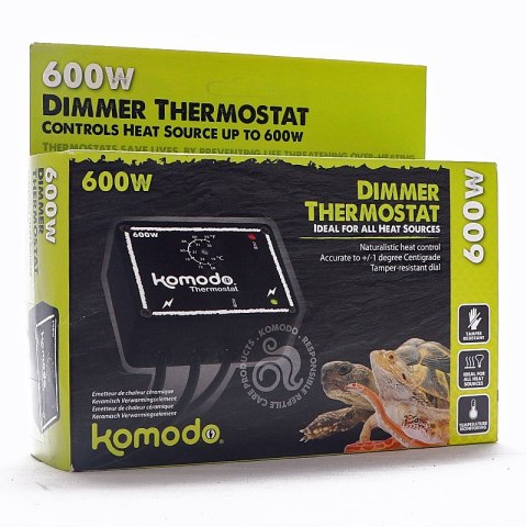 KOMODO DIMMER THERMOSTAT 600W - TERMOSTAT OPORNIKOWY