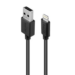 Acme Cable CB1031 1 m, Black, Lightning, USB A