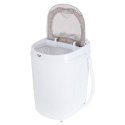 Adler Mini washing machine AD 8055 Top loading, Washing capacity 3 kg, Depth 37 cm, Width 36 cm, White