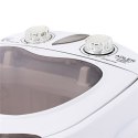 Adler Mini washing machine AD 8055 Top loading, Washing capacity 3 kg, Depth 37 cm, Width 36 cm, White